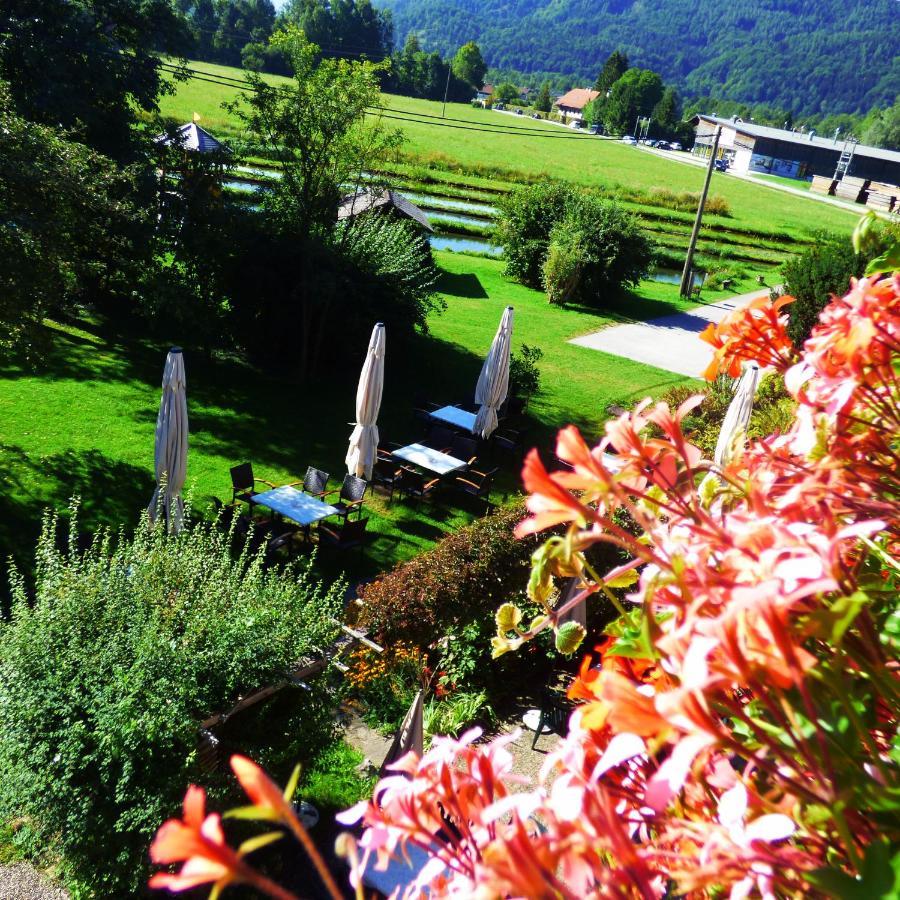 Wieselmuehle Forellenhof Grünau im Almtal エクステリア 写真