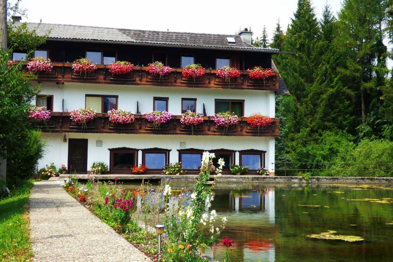 Wieselmuehle Forellenhof Grünau im Almtal エクステリア 写真